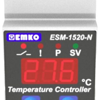 Emko ESM-1520-N.5.14.0.2/01.00/2.0.0.0 2-Punkt and PID Regler Temperaturregler Pt1000 -50 up to +400 °C Relais 5 A (L x B x H) 61.2 x 35 x 90 mm