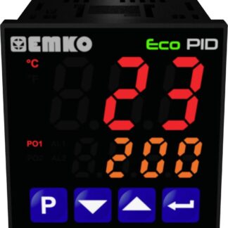 Emko ecoPID.4.5.1R.S.0 Temperaturregler Pt100, J, K, R, S, T, L -199 up to +999°C Relais 5 A, SSR (L x B x H) 90 x 48 x 48mm