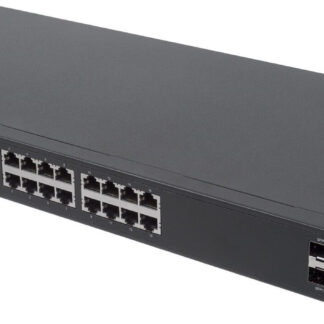 Intellinet 16-Port Gigabit Ethernet PoE+ Switch with 2 SFP Ports, LCD Display, IEEE 802.3at/af Power over Ethernet (PoE+/PoE) Compliant, 370 W, Endspa