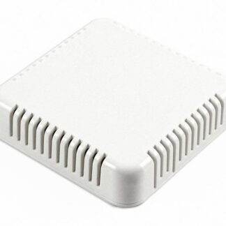 Hammond 1551 Series White ABS Enclosure, IP30, White Lid, 80 x 80 x 20mm