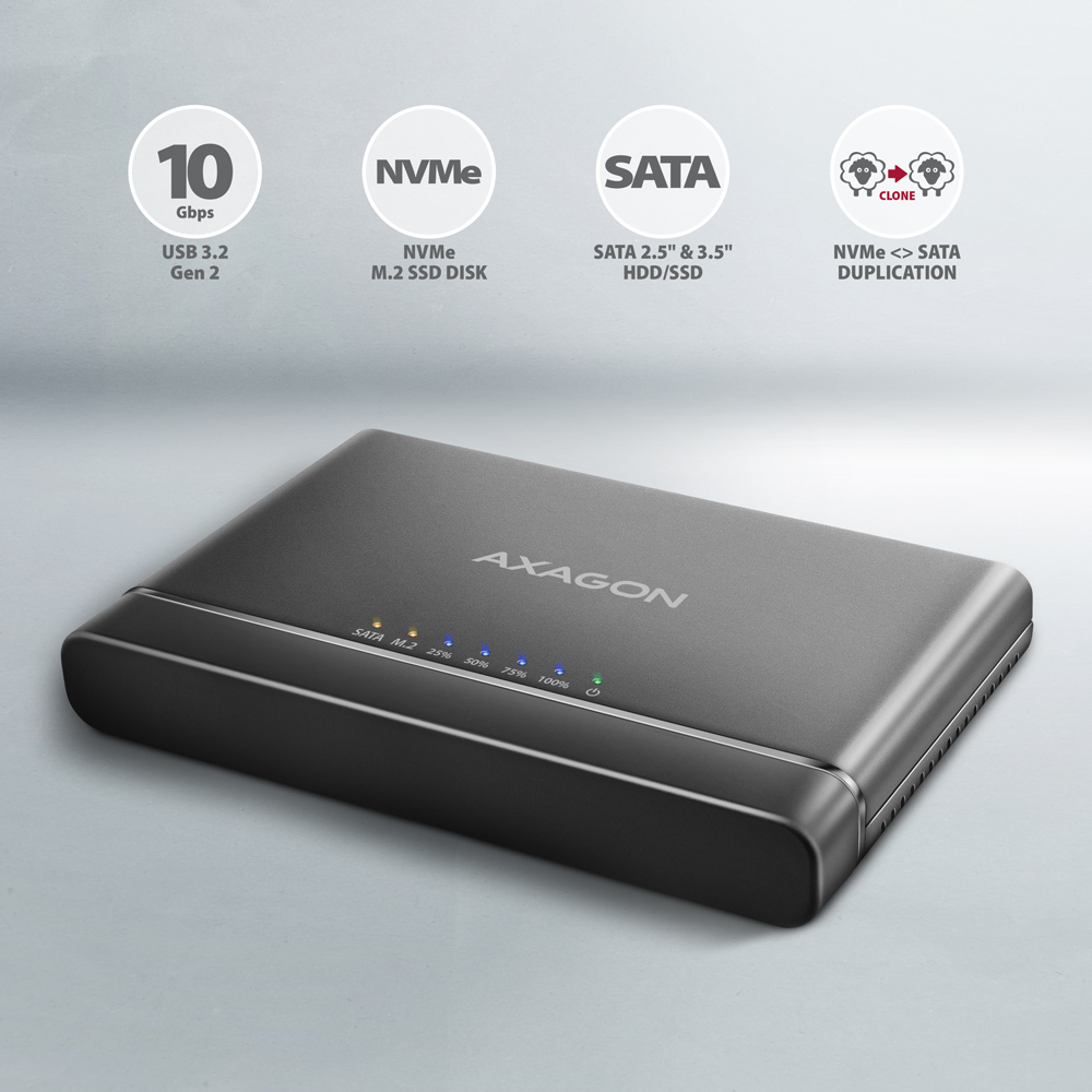 Axagon ADSA-CC USB-C 10Gbps - Image 2