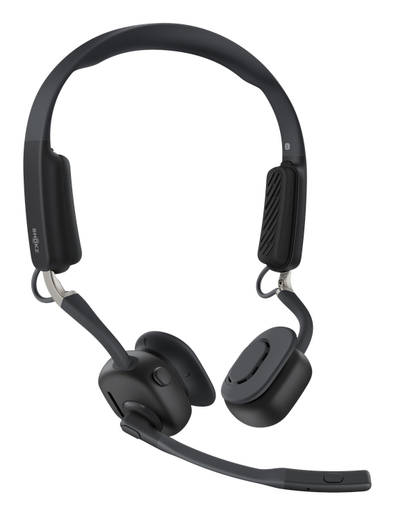SHOKZ OpenMeet Wireless Bluetooth Bone Conduction Videoconferencing Headset - Image 2