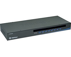Trendnet TK-803R 8-Port USB/PS/2 Rack Mount KVM switch Rack mounting