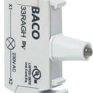 BACO 33RAGL LED-Element green 12 V/DC, 24 V/DC 1 pc(s)