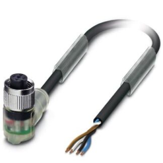 Phoenix Contact 1668289 Sensor/Actor Connector, M12 socket, angled 1.50 m number of poles Sensors: 4 1 pc(s)