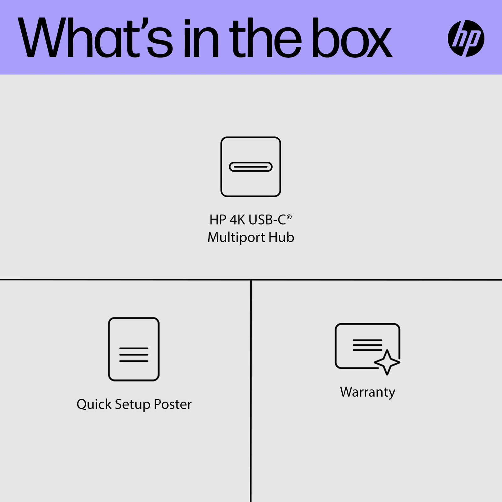 HP 4K USB-C Multiport Hub — изображение 3