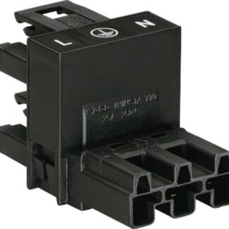 Wago 770-634 wire connector Black