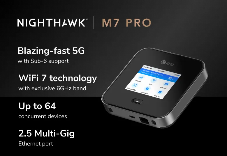NETGEAR Nighthaw M7 Pro Cellular network router - Image 2