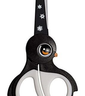 Wedo 73 6003 stationery/craft scissors Universal Straight cut Black, White