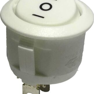 TRU Components 700266 Wippschalter R13-112D W/W PR.I-O-II 250 V/AC 6A 1 x Ein/Aus/Ein rastend/0/rastend